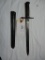 Italian M1891/38 bayonet - sharpened