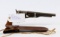 CVA .45 cal black powder revolver wood grips & holster ser# N/A