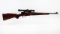 Remington mod 660 6mm Rem cal B/A rifle w/Weaver K-4 scope ser# 192156