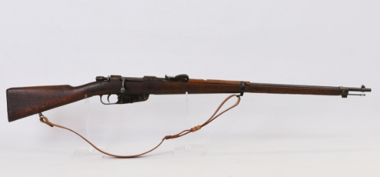 Italian Carcano mod 1891 6.5mm B/A rifle w/sling ser# IG2427