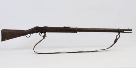 British Martini Henry .577-450 cal L/A rifle w/sling  Repair in forearm ser# N/A