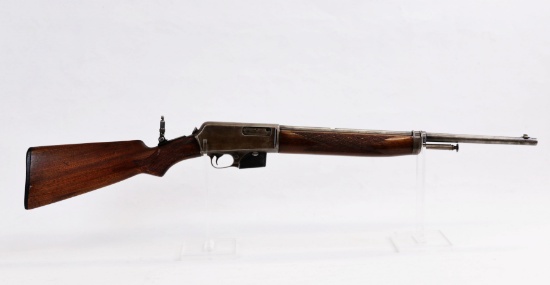 Winchester model 1907 .351 cal semi auto rifle w/peep sight ser# 21790