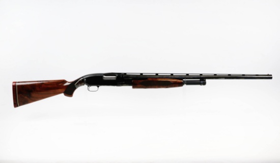 Winchester mod 12 12 ga pump shotgun 2-3/4" chamber full choke vent rib