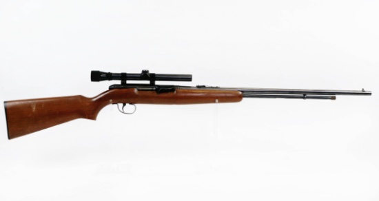 Remington mod 550-1 .22 S-L-LR semi auto rifle w/Weaver D-4 scope ser# N/A