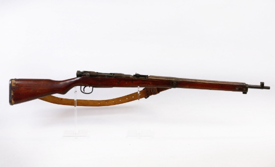 Japanese Arisaka mod 99 short 7.7mm B/A rifle with mum ser# 87153
