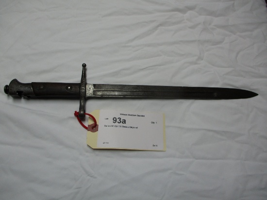 Italian M1891TS bayonet - Bresca