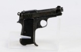 Beretta mod 1934 9mm cal semi auto pistol w/holster and extra magazine ser# 838593