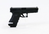 Glock mod 21 Austria .45 auto cal semi-auto pistol extra magazine, leather holster,