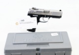 Ruger mod P345 45 auto cal semi-auto pistol stainless, extra magazine & hardcase ser# 664-84911