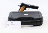 Rock Island Armory M1911A1 45 ACP semi-auto pistol wood grips ser# RIA1499588