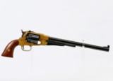 F. Llipietta .44 cal black powder revolver octagon barrel, wood grips ser# 229427