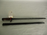 Mauser M1898 Pioneer sawtooth bayonet