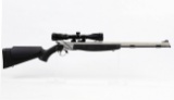 CVA mod Optima .50 cal black powder stainless fluted barrel w/ TK 3x9 scope ser# N/A