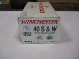 73 rounds .40 S & W 165 gr FMJ