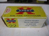 500 Western X-Pert 22 LR Rimfire rounds