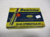 Dominion 30-06 220gr 10 rds mixed USGI + 4 fired  cases