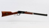 Winchester model Buffalo Bill 30-30 cal L/A rifle saddle ring, octagon barrel,