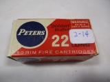 50 rds Peters 22 Long