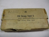 20 cases 250 Savage - Brass only