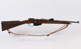 Dutch Netherlands model 1895 6.5mm cal B/A rifle Hemburg 1910 w/sling ser# 8580
