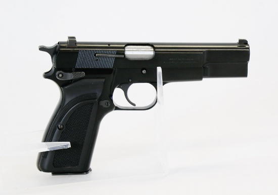 Browning mod High Power 9mm cal semi-auto pistol
