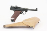 ERMA mod Luger .22 cal semi-auto pistol