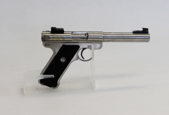 Ruger mod MK II Target 22 LR cal semi-auto pistol