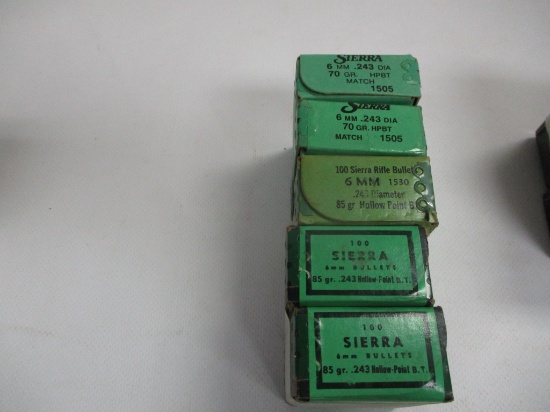 500 Sierra 6 mm 85 gr. bullets