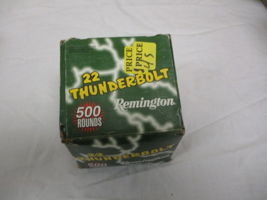 500 rds Remington 22 LR round nose bullets