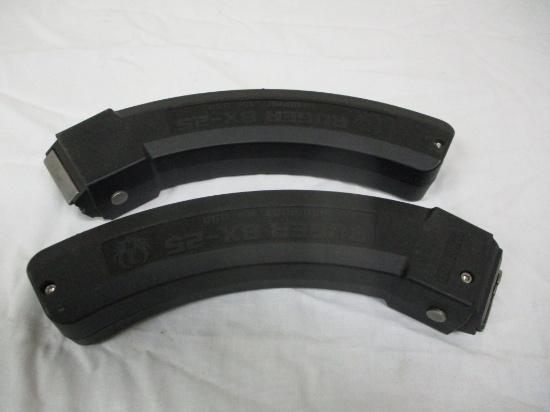 2-25 rd Ruger BX-25 magazines
