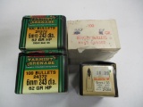 Assorted 6 mm bullets