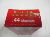 50 rds Black Hills Ammunition .44 mag, 240 gr