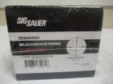 Sig Sauer Buckmasters 3-12x44 rifle scope NIB
