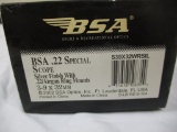 BSA 22 Special scope, 3x9, duplex reticle w/rings
