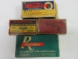 Assorted 38 S & W  and 32 S & W ammunition