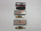 Assorted pocket knives