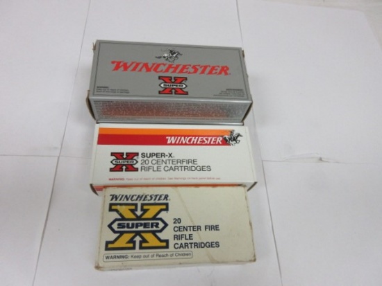 4 bx (20 ea) Winchester SuperX 22-250