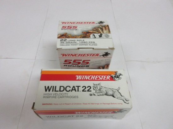 Assorted 22LR ammo