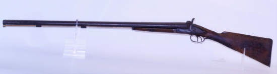 Double barrel percussion shotgun