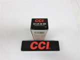 2 bx (100 ea) CCI 22 LR, 40 gr rounds