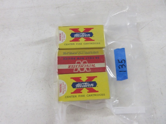 Vintage ammunition: 38 Colt caliber