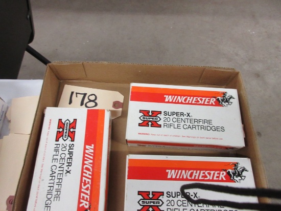 120 rds. Winchester SuperX 7mm Mauser