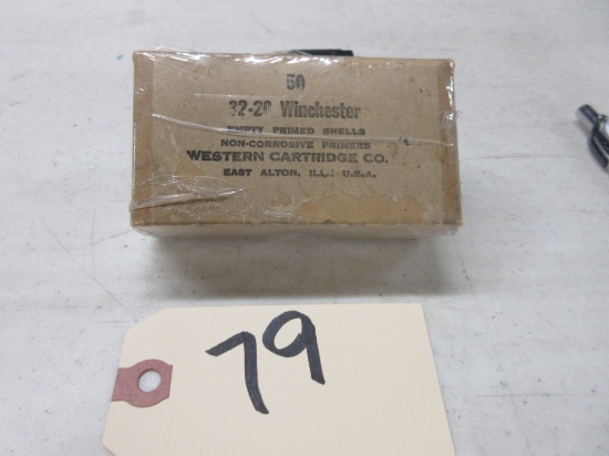 Ammunition: Winchester 32-30: