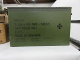 900 rds. 5.56x45mm M855 in ammo box