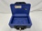 Sentry locking safe box with key