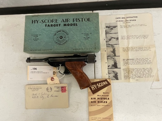 HyScore Target .22 pellet Air Pistol