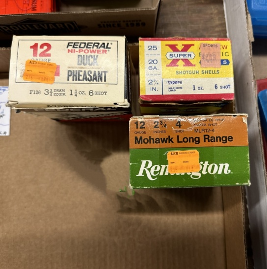 12 ga & 20 ga ammo