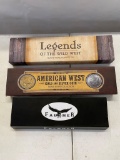 3 Bowie Knives - collector editions