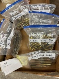 Assorted caliber brass & reloads