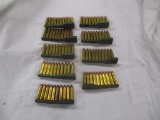 90 rds M-1 Carbine rounds on strippers